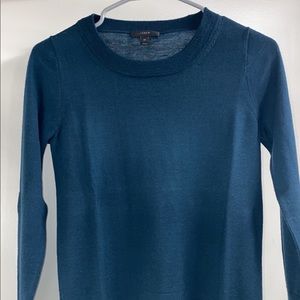 J.crew teal sweater